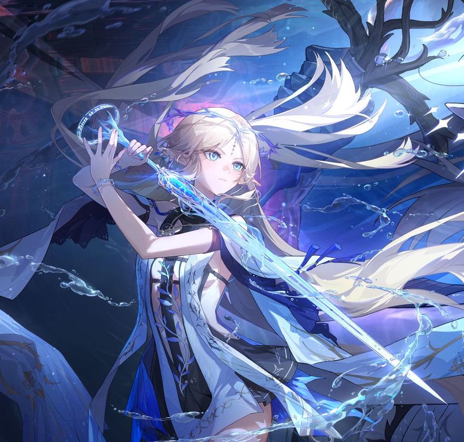 Cartethyia artwork thumbnail from Wuthering Waves featuring her elegant red design and Aero energy aura.