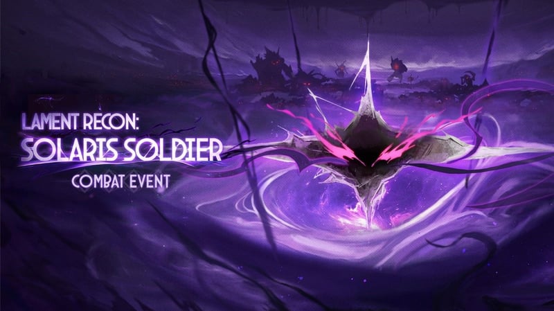 Lament Recon: Solaris Soldier event interface in Wuthering Waves 2.7 – event menu screen