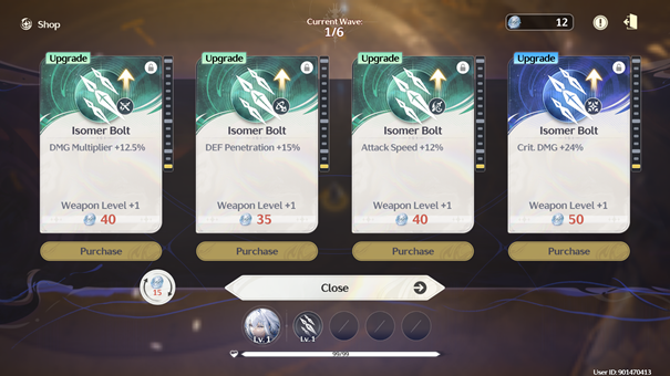 By collecting Enhancement Modules, you can use them to upgrade your “Weapons.”