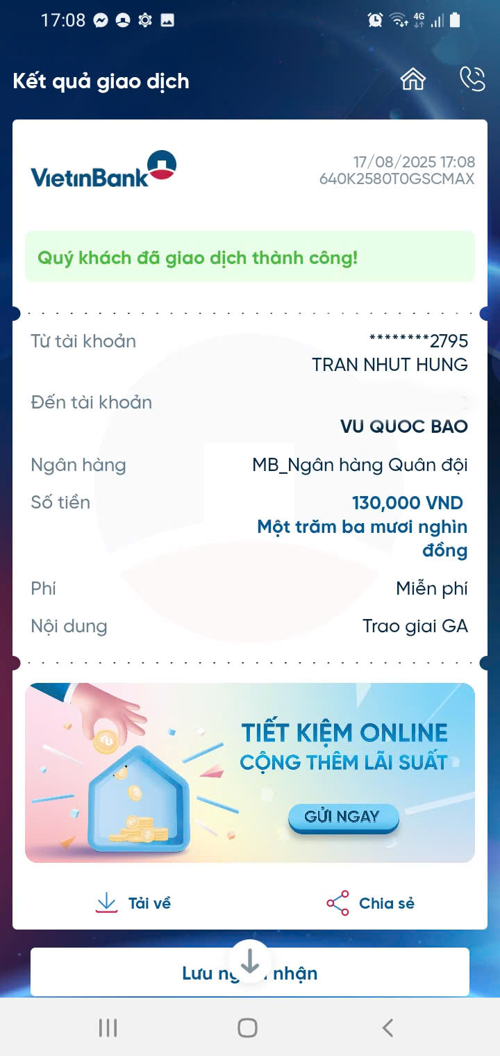 Reward payout successfully completed by WWPlus