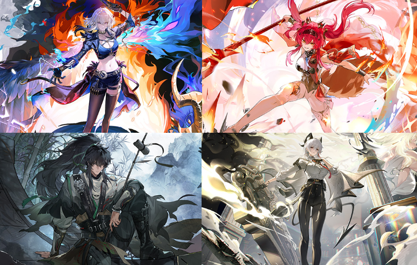 Wuthering Waves 2.7 banners featuring Galbrena, Lupa, Qiuyuan, and Zani