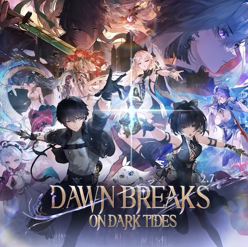 Wuthering Waves 2.7 Dawn Breaks on Dark Tides thumbnail key art