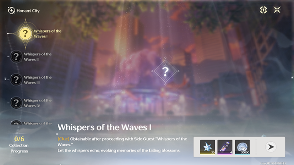 How to play in the “Whispers of the Waves” event.