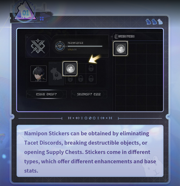 A brief gameplay preview of the event: Stickers and their uses.