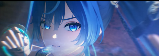 Tears on Iuno face.