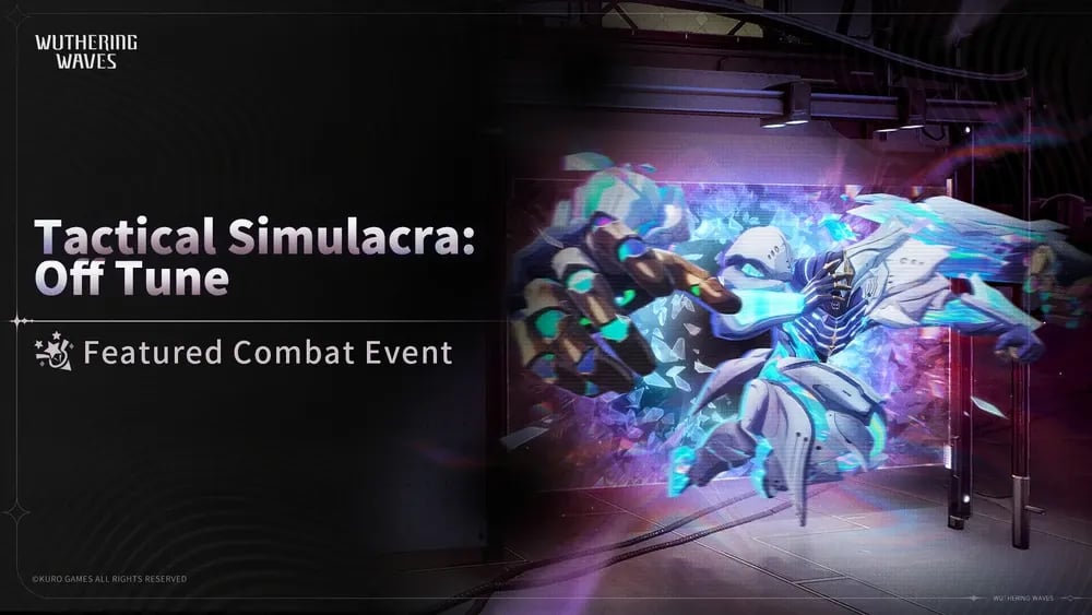 The interface of the “Tactical Simulacra: Off Tune” event.
