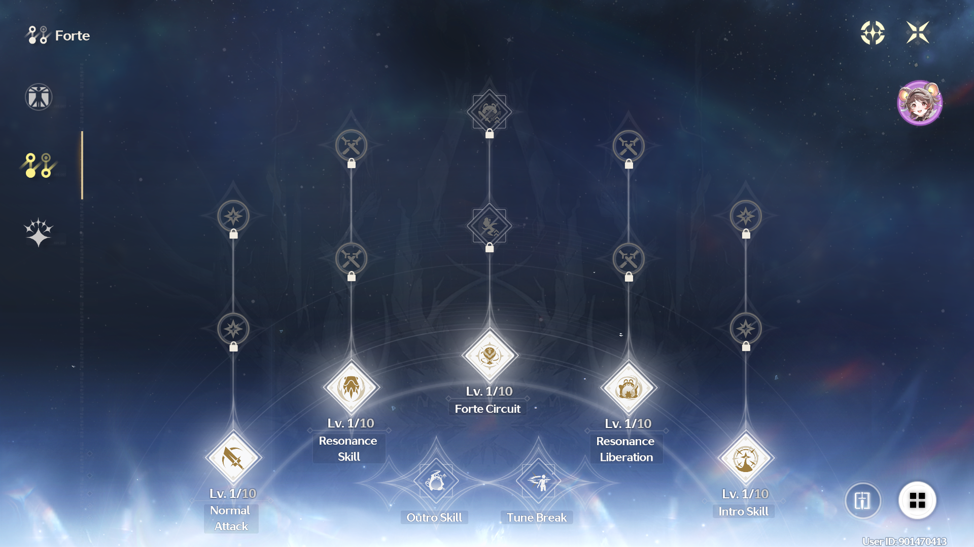 Lumi skill tree in Wuthering Waves