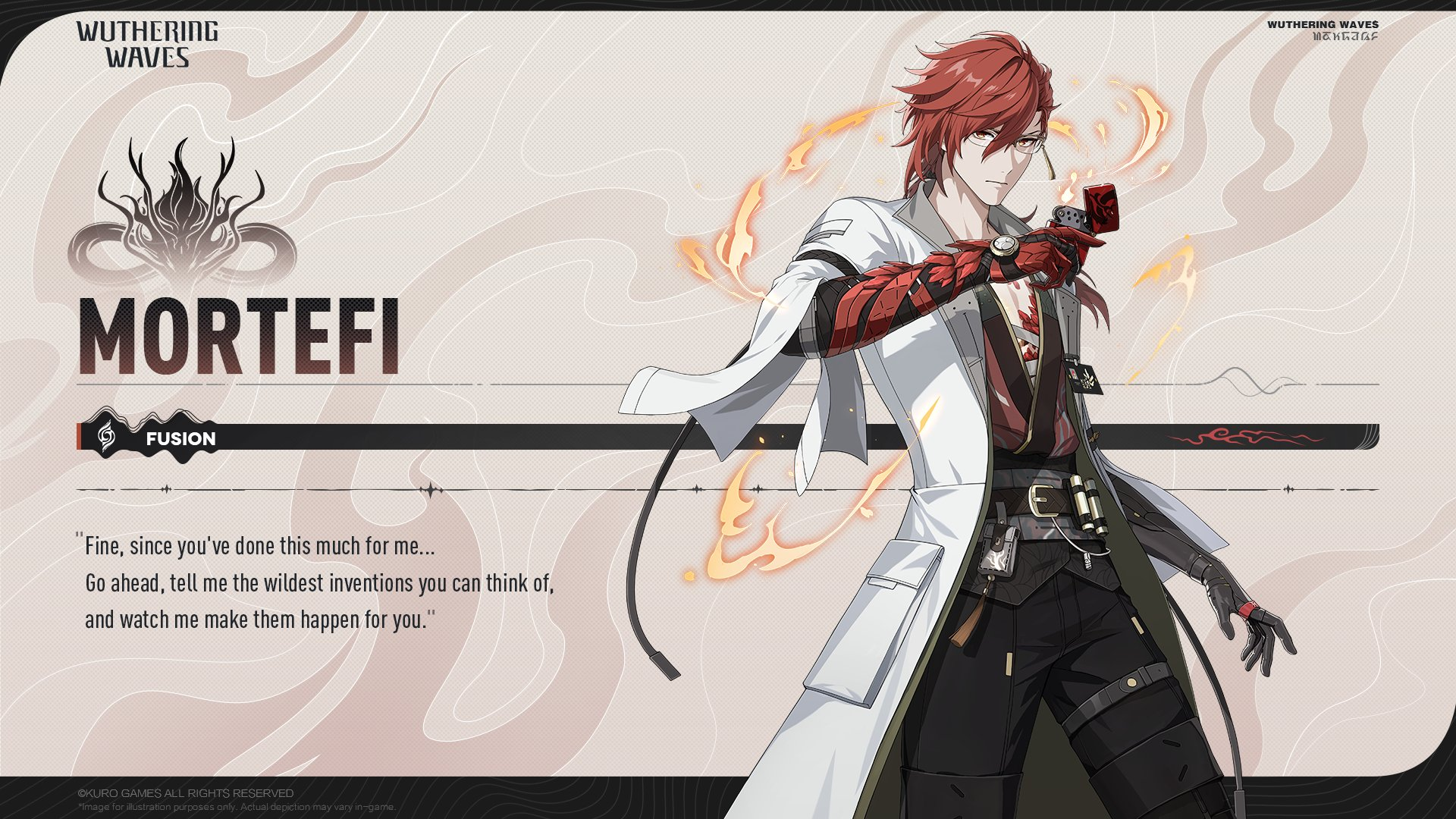 Mortefi character sheet in Wuthering Waves build guide