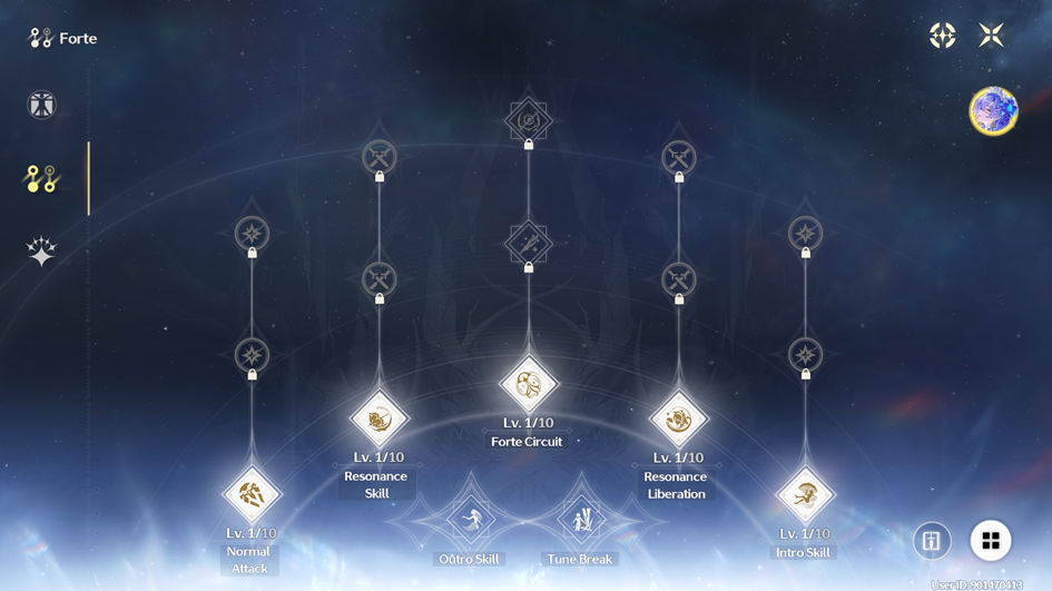 Cantarellaskill tree in Wuthering Waves
