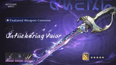 Unflickering Valor  best weapon for Brant in Wuthering Waves