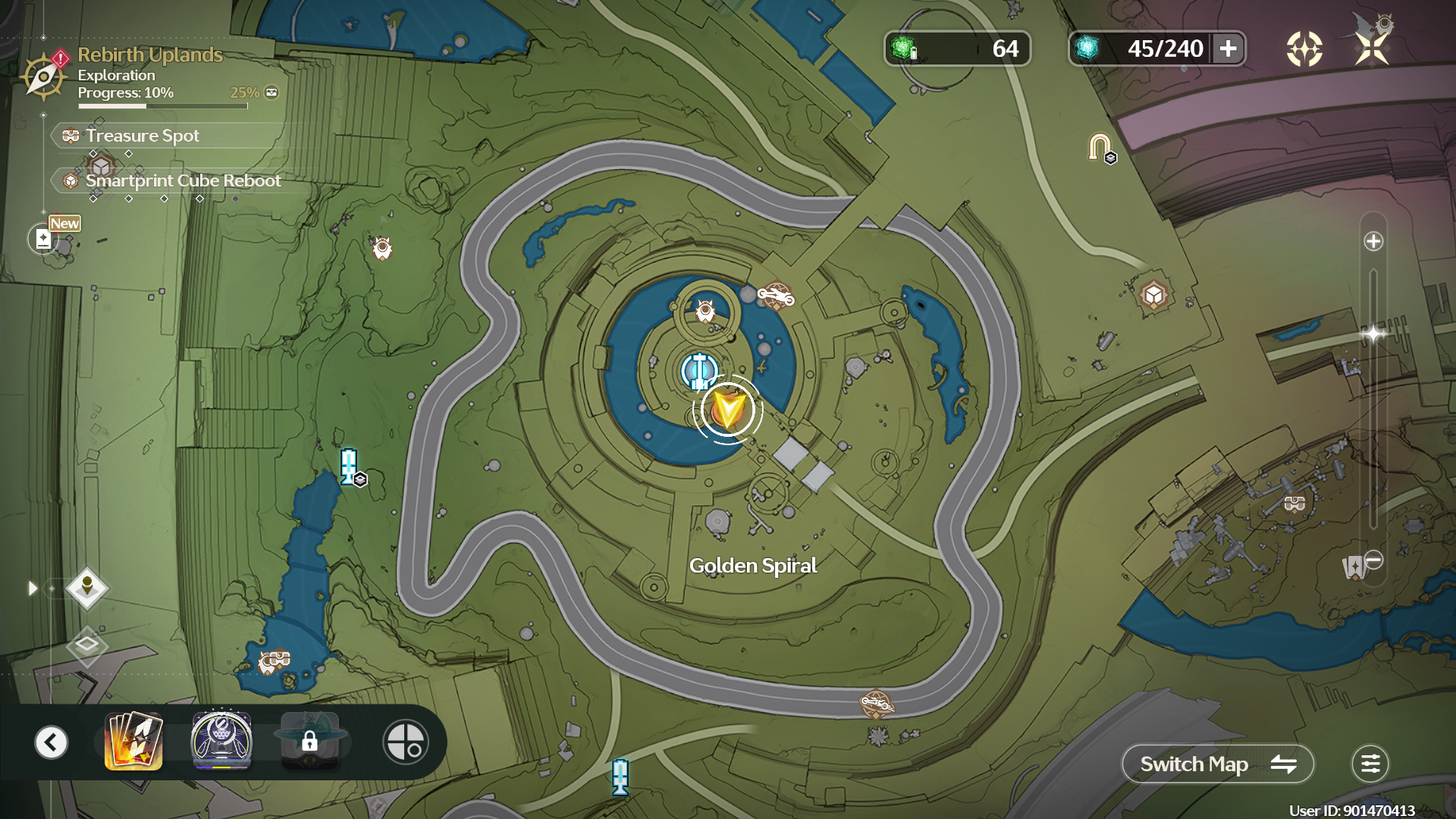 The event’s location on the map.