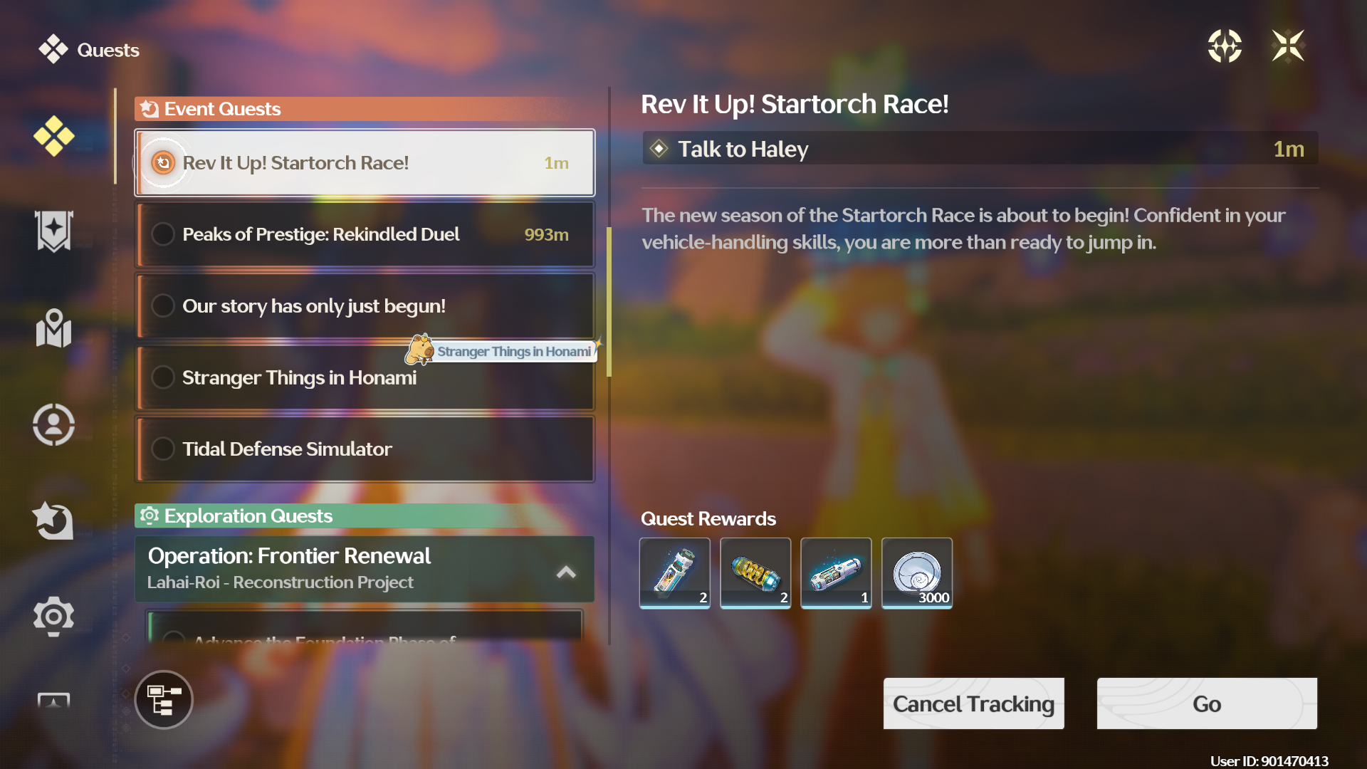 Rev It Up! Startorch Race!