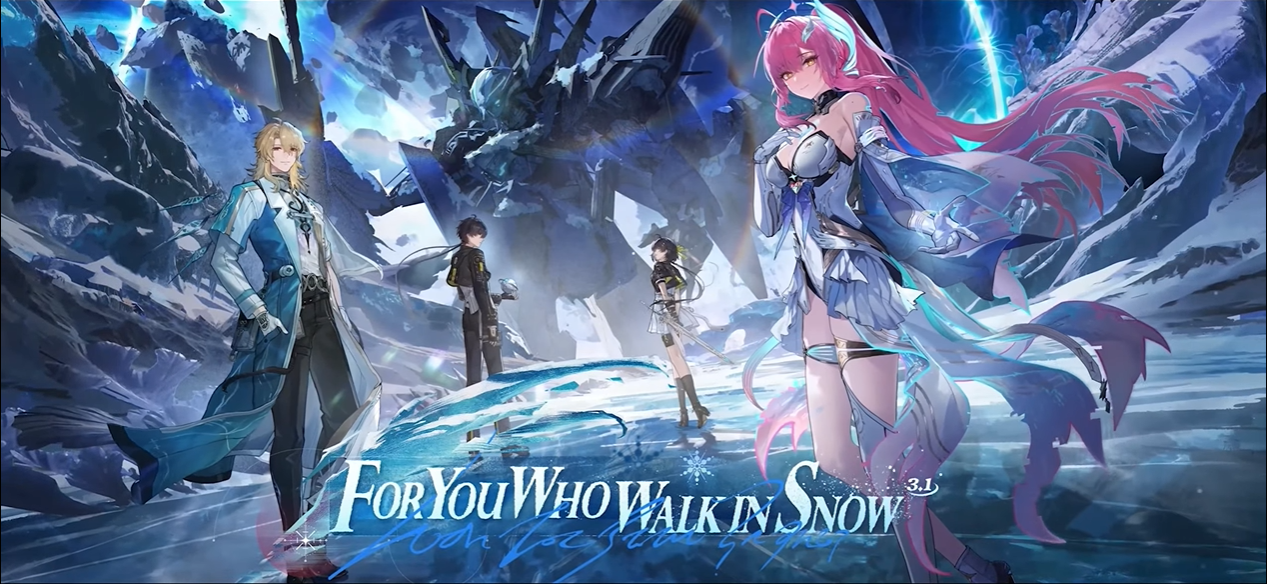 wuthering waves 3.1 main key art featuring