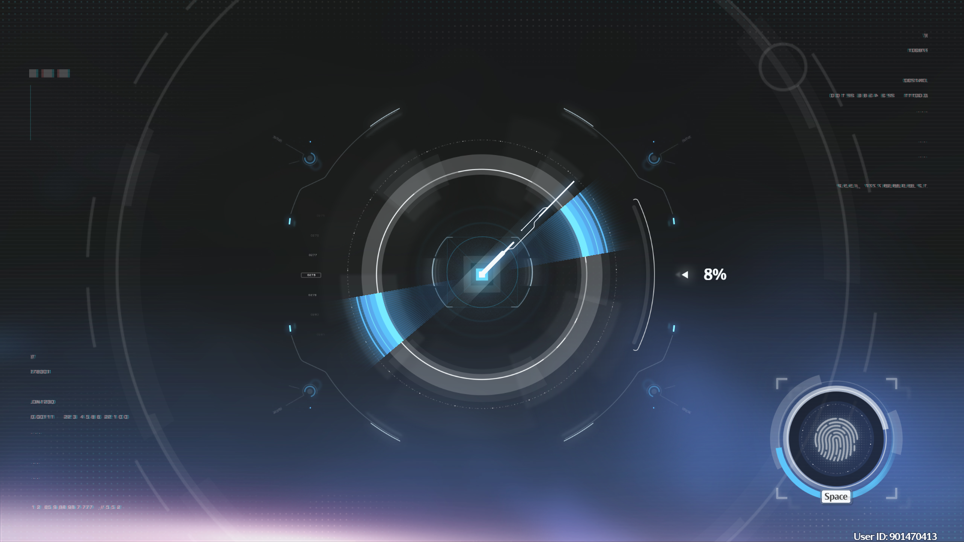 Scan the fingerprint, then wait for the right moment to activate it