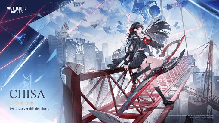 Chisa official artwork in Wuthering Waves build guide