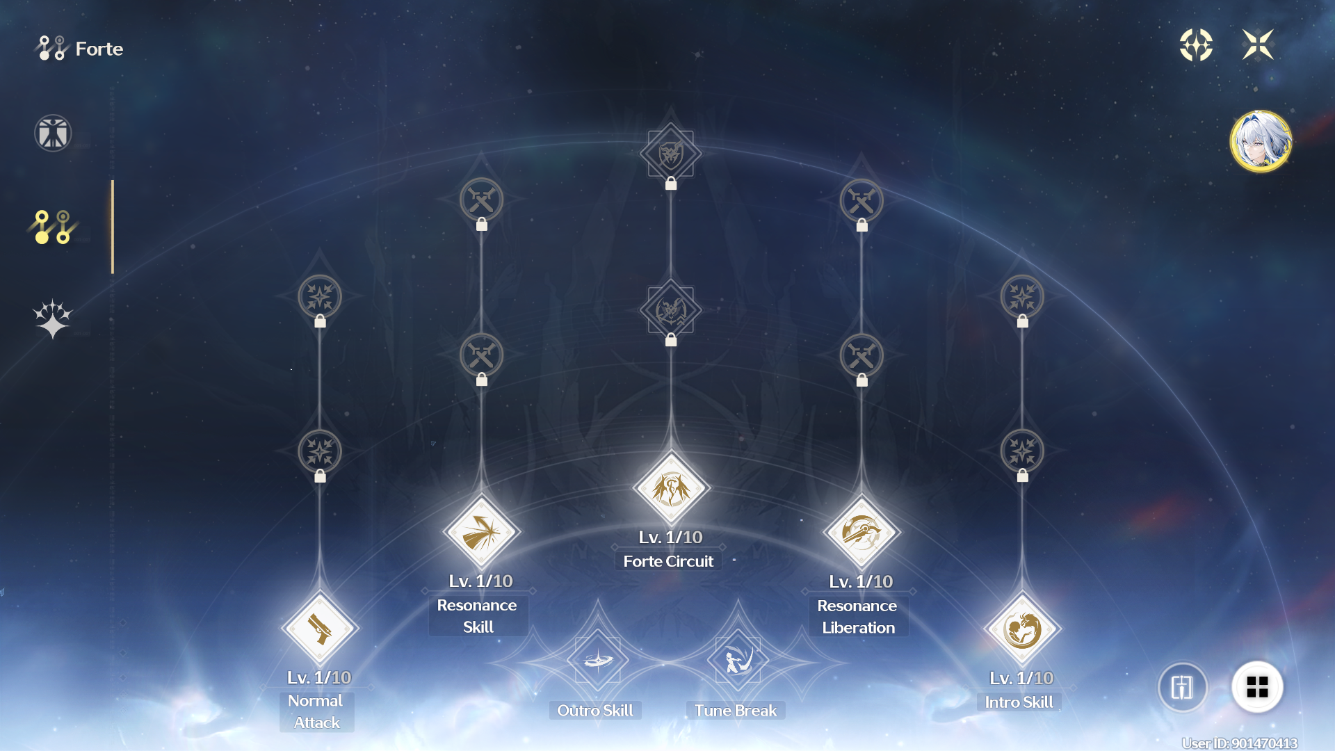 Galbrena skill tree in Wuthering Waves