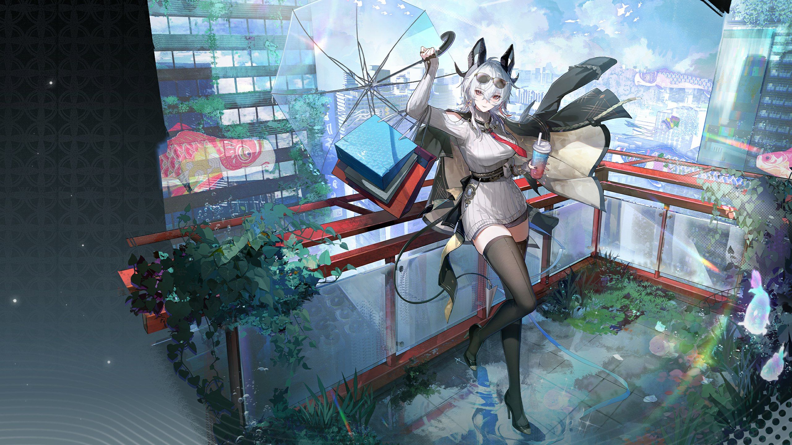 wuthering waves 2.8 zani deluxe outfit downtown repose official artwork