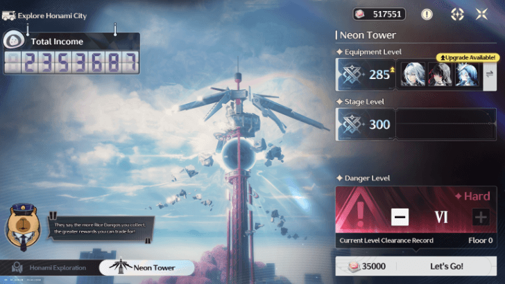 Challenge at the Neon Tower