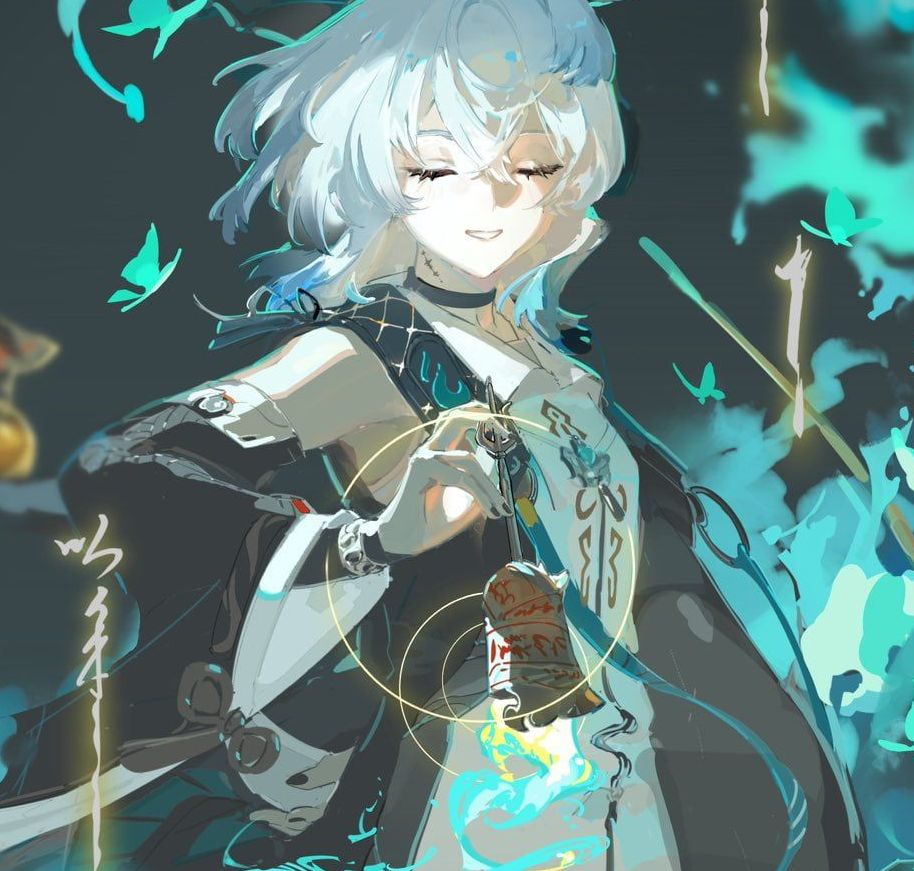 Buling artwork thumbnail from Wuthering Waves featuring her elegant red design and Electro energy aura.