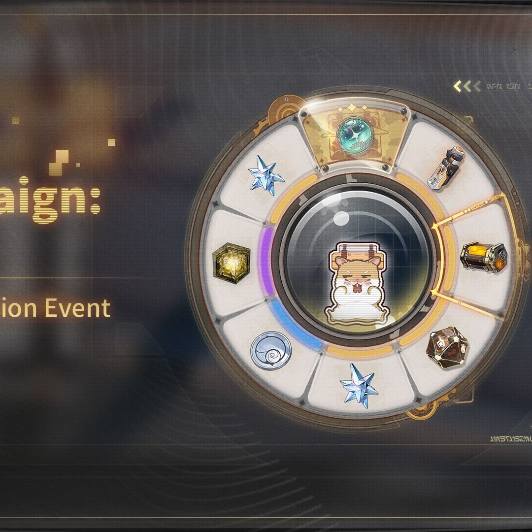 The “Lollo Campaign: Set Sail” (Featured Commission Event) in Wuthering Waves, highlighted by a reward wheel featuring rare gift slots and a Major Prize segment.